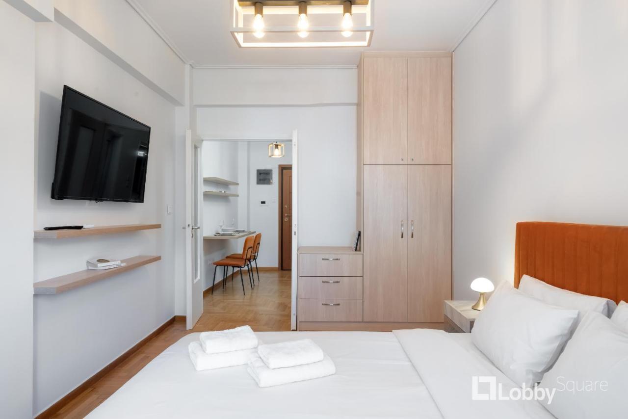 Herod Apartment By Lobbysquare Athen Exterior foto
